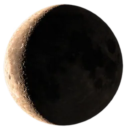 Abnehmender Mond